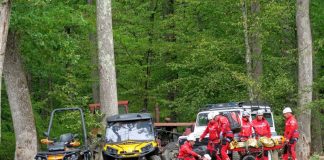 Zi de foc pentru salvamontiștii gorjeni! – Turist preluat de elicopterul SMURD
