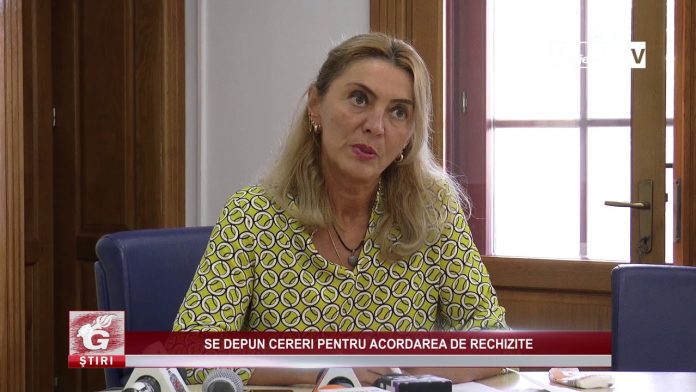 SE DEPUN CERERI PENTRU ACORDAREA DE RECHIZITE