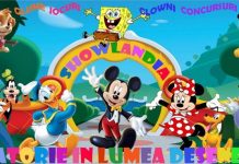 La Rovinari, micuții sunt așteptați la o „Călătorie în lumea desenelor”