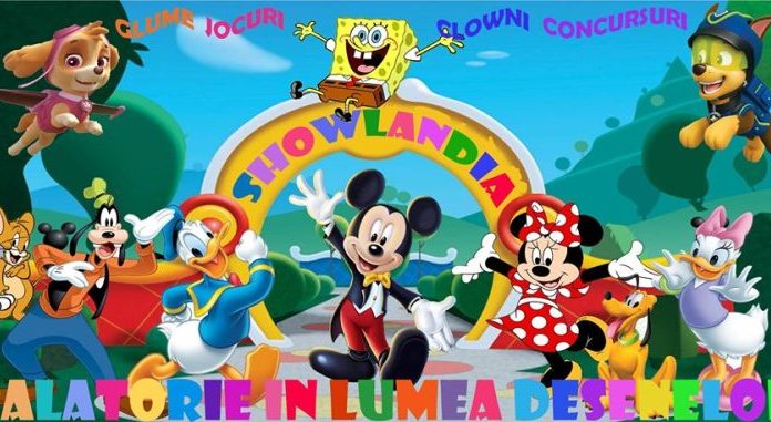 La Rovinari, micuții sunt așteptați la o „Călătorie în lumea desenelor”