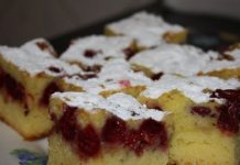 Reţeta săptămânii – Prăjitură cu vişine