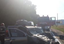 IPJ cercetează incendierea mașinii de la Scoarța