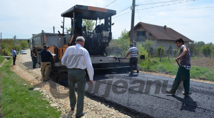 7,1 milioane de lei, investiți în 7,4 km de drum de interes local