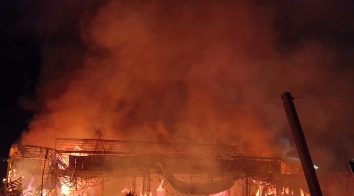 Gorjeni, martori ai incendiului din fostul club Bamboo din Mamaia