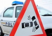 Consumul de alcool, cauza unui accident rutier soldat cu pagube materiale
