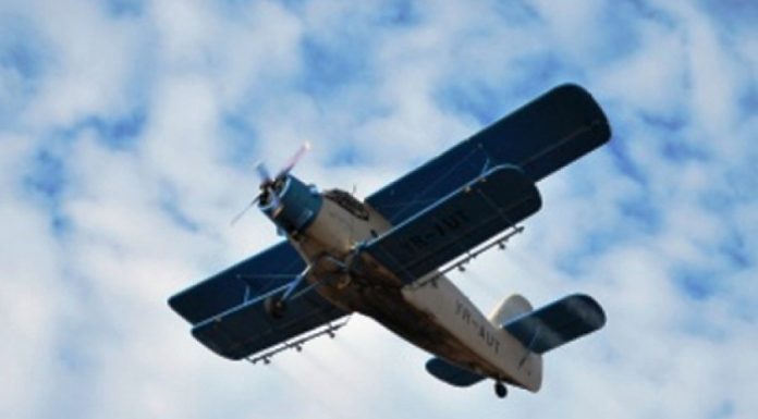 O nouă acțiune de dezinsecție aeriană la Târgu Jiu