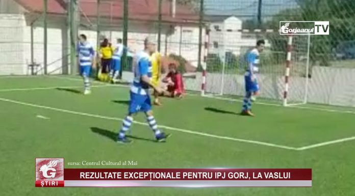 REZULTATE EXCEPȚIONALE PENTRU IPJ GORJ, LA VASLUI
