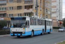 Troleele vechi din Târgu-Jiu, schimbate cu vehicule noi