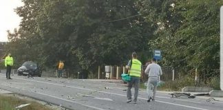 Accident la Bîlteni! Șoferul care circula regulamentar se afla sub influența băuturilor alcoolice
