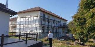 Școala de la Budieni, în șantier! Elevii nu sunt perturbați