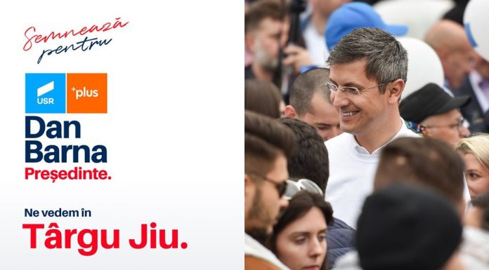 Dan Barna, la Târgu-Jiu și Motru