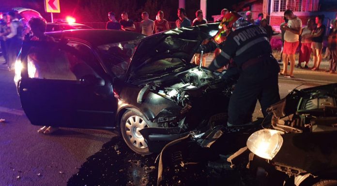 Accidentul de la Drăguțești, provocat de un șofer din Bîlteni, care a intrat cu mașina pe contrasens