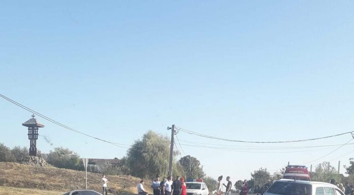 FOTO: Accident la Plopșoru