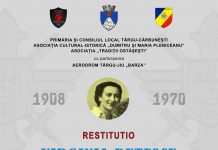 Aviatoarea Virginia Duţescu, omagiată la Cărbuneşti