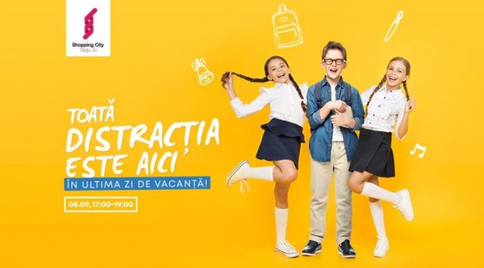 Numeroase surprize în ultima zi de vacanță, la mall-ul din Târgu-Jiu