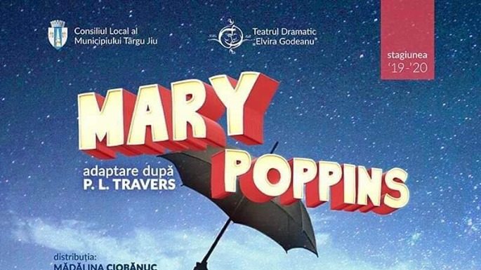 Piesa Mary Poppins deschide o nouă stagiune la Teatrul ”Elvira Godeanu”