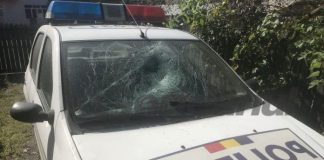 Bărbatul împușcat de polițiști, după ce i-a atacat cu furca și a asmuțit câinele asupra lor, a murit