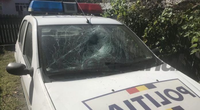 Bărbatul împușcat de polițiști, după ce i-a atacat cu furca și a asmuțit câinele asupra lor, a murit