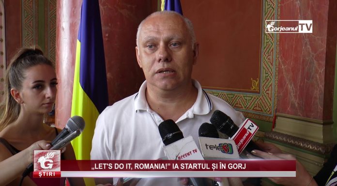 „LET’S DO IT, ROMANIA!” IA STARTUL ȘI ÎN GORJ