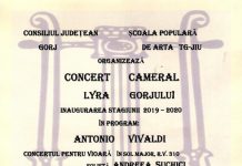 Deschiderea stagiunii de concerte!