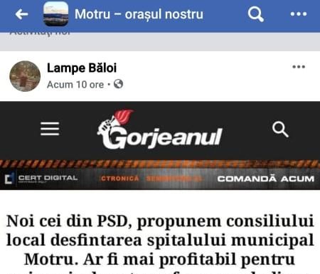 Gorjeanul luptă împotriva Fake News! Chiar și cu o plângere penală