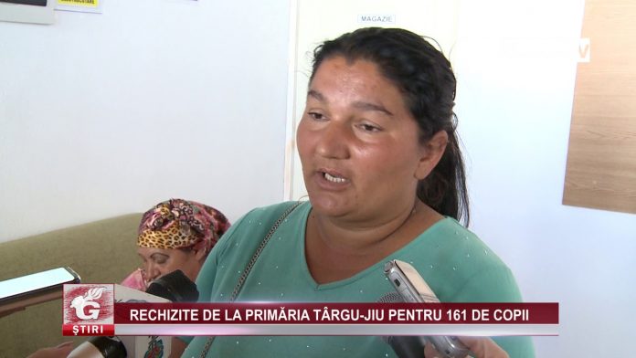 RECHIZITE DE LA PRIMĂRIA TÂRGU-JIU PENTRU 161 DE COPII