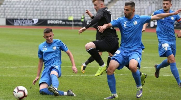 Debutul pandurilor pe noul stadion, transmis la TV