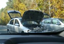 FOTO: Accident la Budieni