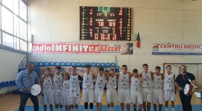 Bilanţ perfect pentru baschetbaliştii U14