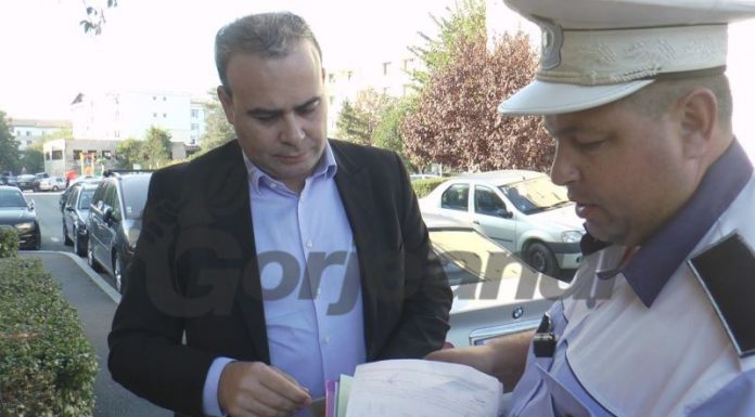 Vestea pe care a primit-o Darius Vâlcov de la judecători, după ce a fost amendat de polițiștii din Târgu-Jiu