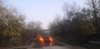 ,,Plombe” de campanie! Drumul din Câlnic Deal a intrat în modernizare