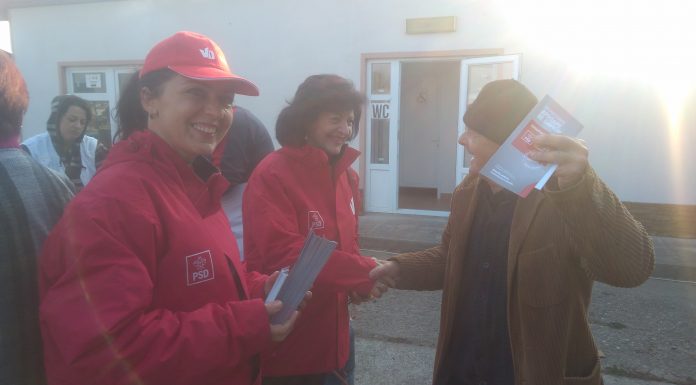 Deputatul Elvira Șarapatin și organizația PSD Tismana, în campanie în târgul săptămânal!