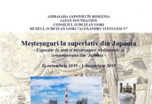 S-a inițiat colaborarea Muzeului de la Gorj cu Ambasada Japoniei! – Expoziţie de meşteşuguri japoneze, la Târgu-Jiu, din 21 octombrie