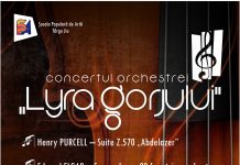 Un nou concert al Lyrei Gorjului