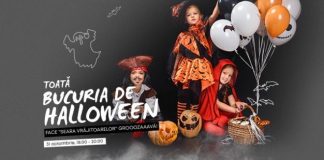 Surprize pentru târgujieni, la mall, de Halloween!