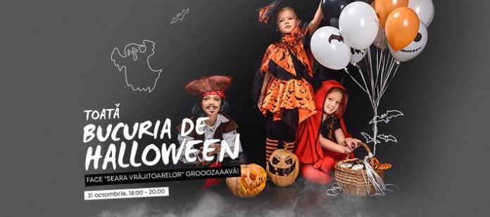 Surprize pentru târgujieni, la mall, de Halloween!