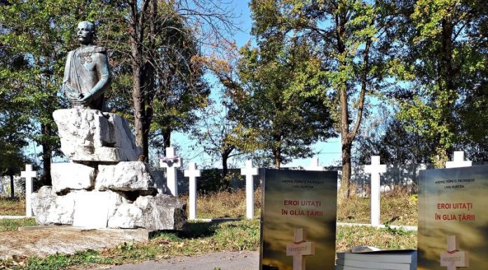 Carte în memoria eroilor din Cimitirul de Onoare de la Târgu-Jiu