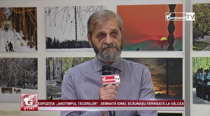 EXPOZIȚIA „ANOTIMPUL TĂCERILOR” , SEMNATĂ IONEL SCĂUNAȘU,VERNISATĂ LA VÂLCEA