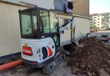 Continuă lucrările la rețelele de canalizare din Târgu-Jiu