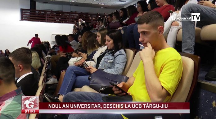 NOUL AN UNIVERSITAR, DESCHIS LA UCB TÂRGU-JIU