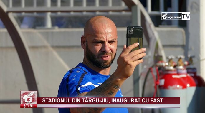 STADIONUL DIN TÂRGU JIU, INAUGURAT CU FAST