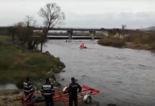VIDEO: Operațiune de salvare, în comuna Bâlteni