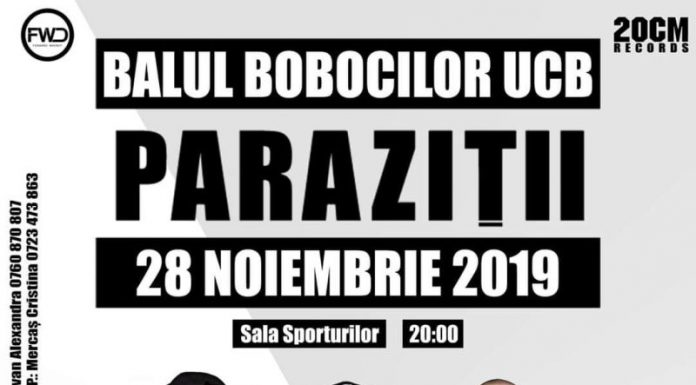 Trupa Paraziții, la Balul Bobocilor UCB Târgu-Jiu