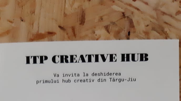 Mâine se inaugurează primul hub creativ din Târgu Jiu!