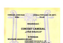 Un nou concert cameral al Lyrei Gorjului