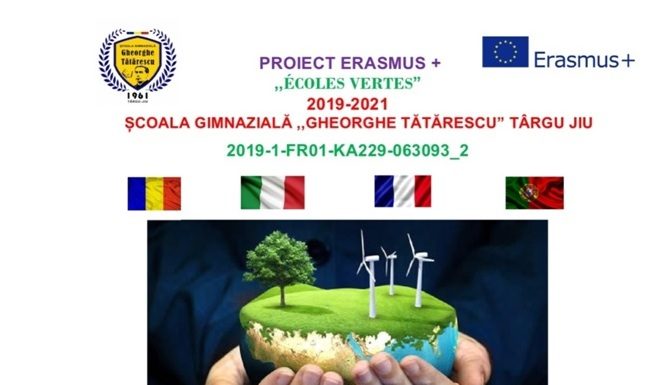Școala verde, promovată de elevii Școlii Gimnaziale ,,Gheorghe Tătărescu” Târgu-Jiu într-un proiect ERASMUS+KA229