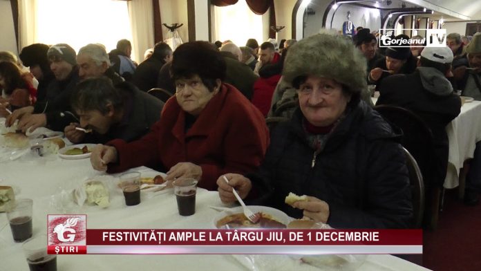 FESTIVITĂȚI AMPLE LA TÂRGU JIU, DE 1 DECEMBRIE