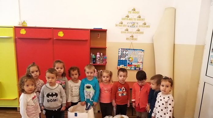 Campania națională socială ,,Săptămâna legumelor şi fructelor donate” la Grădinița cu Program Prelungit ,,Mihai Eminescu” Târgu-Jiu