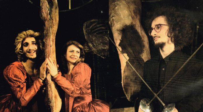 Cronica teatrală „Hamlet în sos picant” de Aldo Nicolaj în regia lui Aurel Palade sau Cum a reuşit Fiu Cristian Vlad să-şi construiască propria poveste interpretativă şi autoironică – pe scena T.D. „E.G.” Târgu-Jiu –