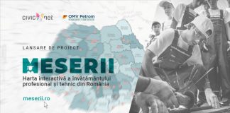 Hartă interactivă pentru elevii gorjeni de la şcolile profesionale